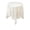 Blancb1, variante sur Yeciiwht Nappe Ronde en Dentelle Esthétique à Volants Vintage, Housse de Table Ajourée Antidérapante pour la Maison, Convient à la Décoration Quotidienne de la Maison