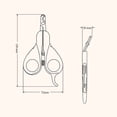 thumbnail image 3 of Mistaha Pet Nail Clipper Dog Cat Nail Clipper Nail Trimmer Nail Cutter Stainless Steel Dogs, 3 of 8