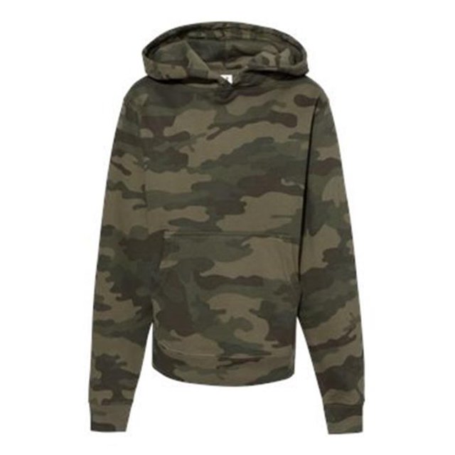 Independent Trading Co. SS4001Y Sweat à Capuche Mi-Épais pour Jeunes