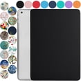thumbnail image 1 of iPad Mini 7.9 Inch 5 Gen [ Mini 5th Generation 2019 ] A2133 A2124 A2126 MUXH2LL/A MUXF2LL/A MUXG2LL/A Trifold Slim Smart TPU Transparent Back Cover with Adjustable Stand Feature - Black, 1 of 6
