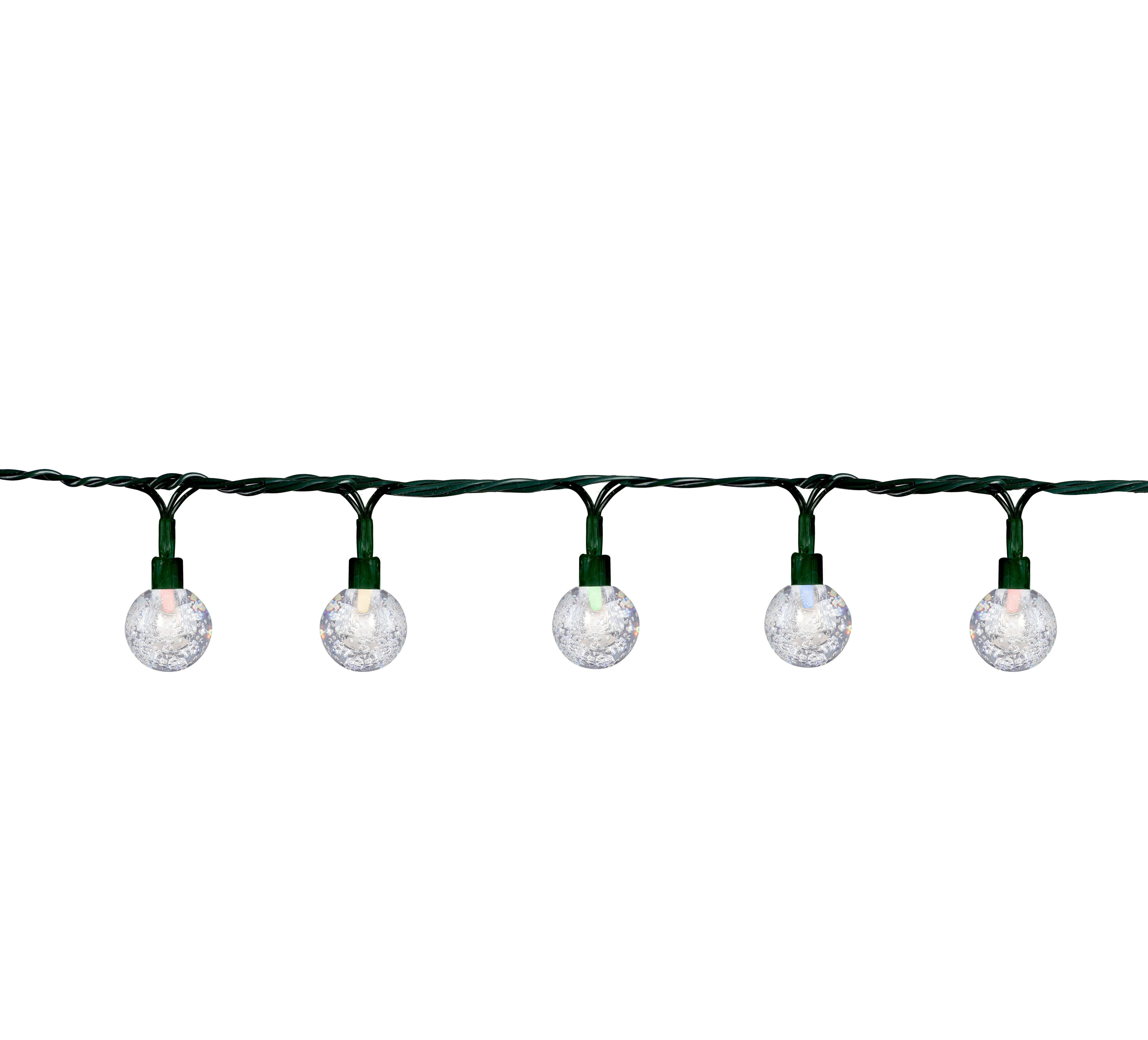 Danson Décor 180 Crystal Ball LED Plug In Lights, Multicolor
