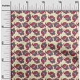 thumbnail image 1 of oneOone Viscose Chiffon Fabric Leaves & Floral Block Fabric Prints By Yard 42 Inch Wide, 1 of 4
