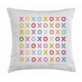 thumbnail image 1 of Lindsay Stephenson Xoxo Decorative Throw Cushion, 1 of 1