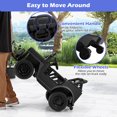 thumbnail image 3 of Gymax 12V Kids Ride on Truck Car w/Remote Control Threaded Wheels 3 Speeds LED Lights Black, 3 of 10