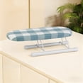 thumbnail image 3 of Yhmxh Tabletop Ironing Board, Portable Mini Ironing Board for Sewing, Foldable Space-Saving Mini Ironing Board Home Travel Sleeve Cuffs Collars Handling Table for Sewing, Craft Room, Household, Dorm, 3 of 7