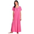 thumbnail image 4 of Velrose Lingerie Shadowline Long Flutter Sleeve Nightgown 32280/32280X, 4 of 4