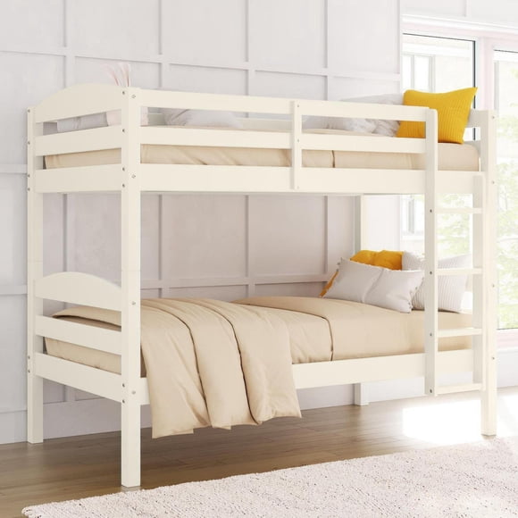 Better Homes & Gardens Leighton Wood Twin-Over-Twin Bunk Bed