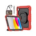 thumbnail image 1 of Case for iPad (A16) 11th Generation 11 Inch 2025, iPad 10th Generation 10.9 inch 2022, Shockproof Protective Cover with Screen Protector, Rotating Stand, Hand/Shoulder Strap, Stylus Pen, 1 of 7