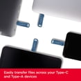 thumbnail image 4 of SanDisk Ultra Dual Drive Go - Clé USB - 128 Go - USB 3.1 Gen 1 / USB-C - Noir, 4 of 10