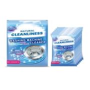 Washing Machine Cleaning Powder, Travel Size Laundry Detergent Individually Wrapped Cleaning Detergent Powder Sink Washing Liquid Soap Amenities for All Fabrics In Hotel Guests Airbnb Vacation