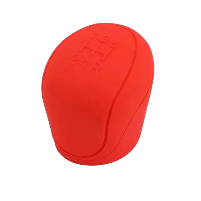 Maytalsory Durable And Reliable Silicone For Easy Installation Car Silicone Gear Shift Knob Cover Red