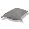 thumbnail image 4 of PiccoCasa Soft 1800 Microfiber Oxford Pillowcases 2Pcs, Queen Grey, 4 of 8