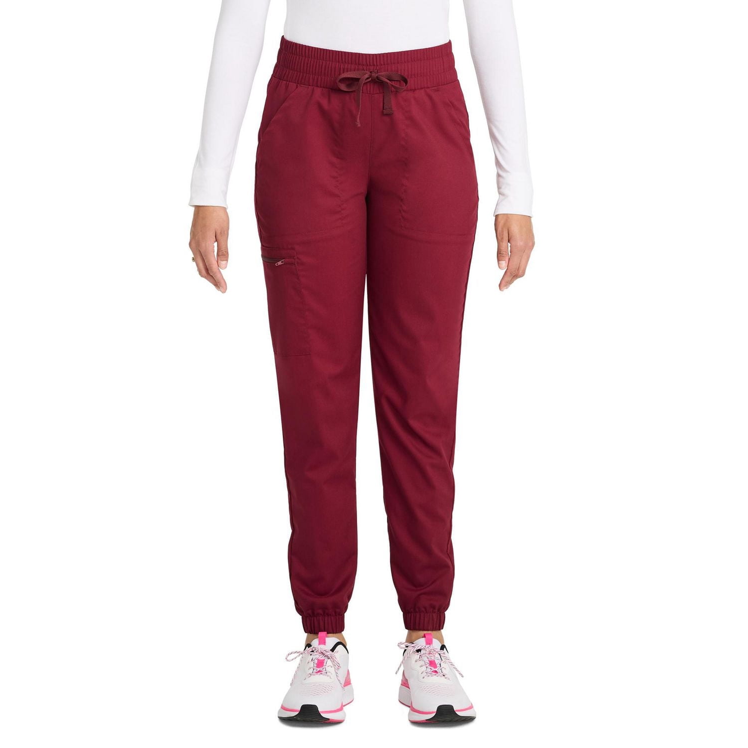 Scrubstar Women's Ultimate Stretch Drawstring Jogger Cargo Scrub Pant WC047A