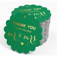 thumbnail image 4 of Inkdotpot 50 Pack Real Gold Foil Paper Tags Thank You From The New Wedding Favor Hang Tags, 4 of 6