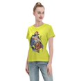thumbnail image 4 of Women's Basic Short Sleeve T-Shirt Naruto Shanks, 4 of 6