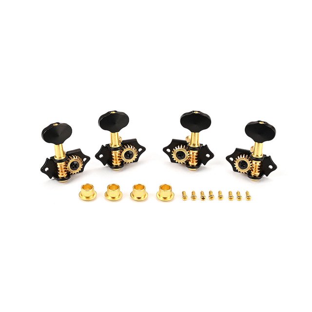 Guitar Locking Tuners Classical Musical Instrument Adults Teenagers Accessory Vintage Open Gear Easy Installation 2R2L Machine Heads Set Adults
