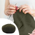 thumbnail image 5 of EGNMCR Wool Hand-woven Medium Coarse Scarf Hat Overcoat Wool Merinoss Wool Wool Cashmeres Yarn wools group, 5 of 5