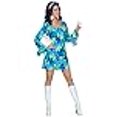 thumbnail image 3 of Robe GoGo à Fleurs Sauvages / Années 60 / Costumes pour Femmes, 3 of 4