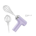 thumbnail image 3 of simhoa Cordless Egg Beater Hand Mixer Handheld Egg Whisk for Baking Beating Kitchen Violet Double Head, 3 of 8