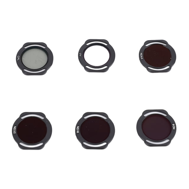 Drone Camera Lens Filters, Water Proof UV CPL ND Filters Set Aluminum Alloy Frame for Photography