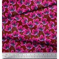thumbnail image 2 of Soimoi Rayon Fabric Artistic Floral Decor Fabric Printed Yard 56 Inch Wide, 2 of 3