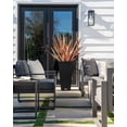 thumbnail image 4 of Veradek Pure Series Midland 30" Planter 2 Pack Black, 4 of 9