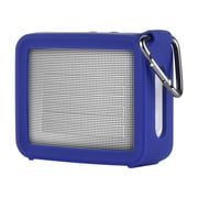 facefd Bluetooth Speaker Cover Wireless Speaker Soundbox Silicone Protector Replacement for JBL Go 2, Blue