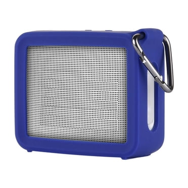 kurtrusly Housse de Haut-Parleur Bluetooth Haut-Parleur Sans Fil Soundbox Protecteur en Silicone de Remplacement pour JBL Go 2, Bleu