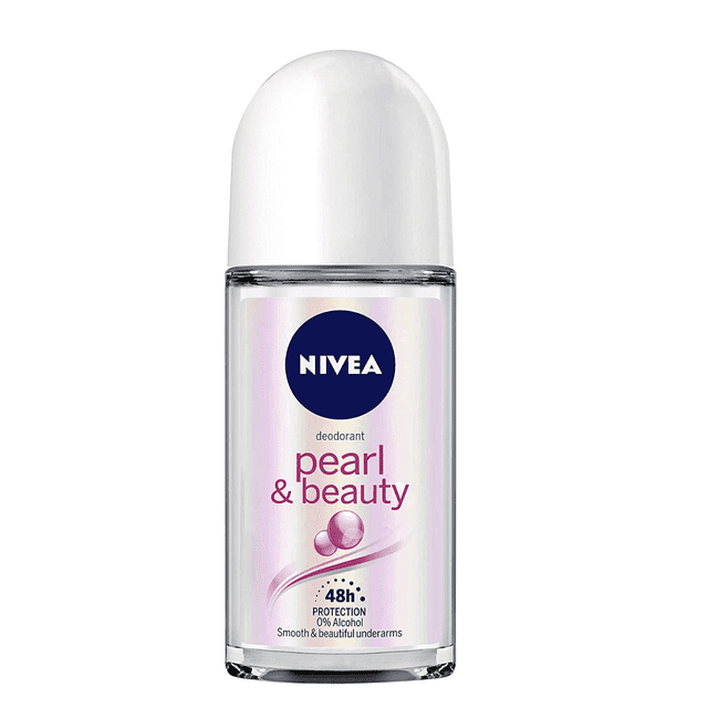 NIVEA Déodorant Roll-On, Pearl and Beauty 50 ml