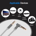 thumbnail image 3 of Replacement 3.5mm L Jack Audio Cable Cord Wire for Beats Solo HD Studio Pro,White, 3 of 9