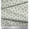thumbnail image 3 of Soimoi Tissu Poly Georgette Floral Chemise Imprimée 1 Yard 42 Pouces de Large, 3 of 3
