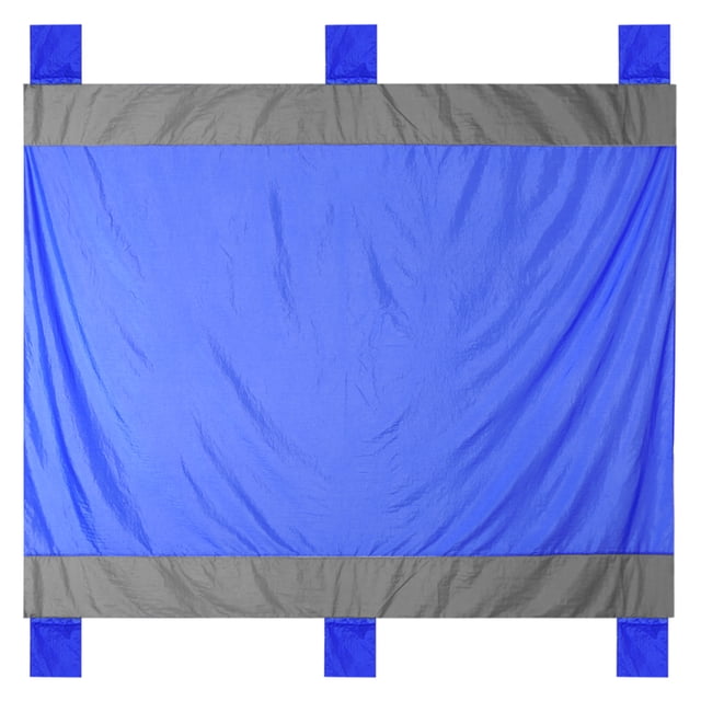Couverture de Plage Résistante à l'Eau avec Poches d'Angle, Piquets, Tapis de Pique-Nique Anti-Sable pour Voyage, Camping, Randonnée