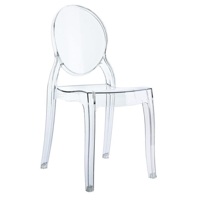 Compamia Siesta Chaise pour Bébé Elizabeth en Transparent Clair