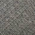 thumbnail image 3 of Noble House Puerta 6 Pièces en Osier Extérieur Canapé Sectionnel Serti en Gris Foncé, 3 of 29