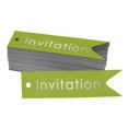 thumbnail image 1 of Inkdotpot Silver Foil Paper Hang Tags Invitation Party Favor Tags 100 Pieces, 1 of 6