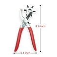 thumbnail image 3 of Huayishang Hole Opener Revolving Multifunction Punch Plier Kit Punch Hole Tool, 3 of 6