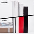 thumbnail image 4 of EIGTHTAIL 3/4 Inch x 65.6ft Bookbinding Repair Tape Black Fabric Tape Adhesive Duct Tape Safe Cloth Library Book Seam Sealing Craft Tape for Bookbinders Hinging Sofa Cord Cable Webbing Re, 4 of 7