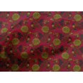 thumbnail image 4 of oneOone Cotton Poplin Fabric Leaves & Floral Block Fabric Prints By Yard 42 Inch Wide, 4 of 4