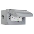 thumbnail image 1 of Olympic Oil 210803 15a Gray Ground Fault Circuit Interrupter Outlet Kit, 1 of 1