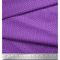 thumbnail image 2 of Soimoi Georgette Viscose Fabric Dot & Geometric Small Print Fabric by The Yard 42 Inch Wide, 2 of 3