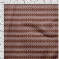 thumbnail image 3 of oneOone Polyester Lycra Fabric Floral & Chevron Block Decor Fabric Printed BTY 56 Inch Wide, 3 of 4