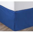 thumbnail image 1 of SGI Bedding 10 Inch Pleated Bed Skirt | Microfiber Bed Skirt | Fade Resistant, Wrinkle Free, Anti-static, Decorative, Extra Storage Space, Clutter-Free | Full, Egyptian Blue, 1 of 6