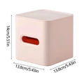 thumbnail image 2 of JMYHOAM Sacs de Rangement Boîte à Mouchoirs de Toilette Boîte à Papier de Toilette Murale Non Perforée Boîte à Rouleaux Toilette Boîte à Rouleaux Transparente Étagère de Rangement Armoire de Rangement Translucide Rangement pour la Maison, 2 of 6