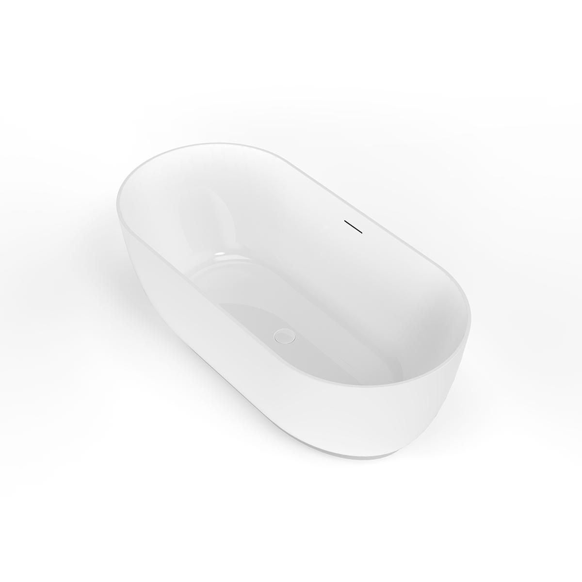 A&E Bain et Douche JORIMI-59-WHT BAIN AUTOPORTANTE