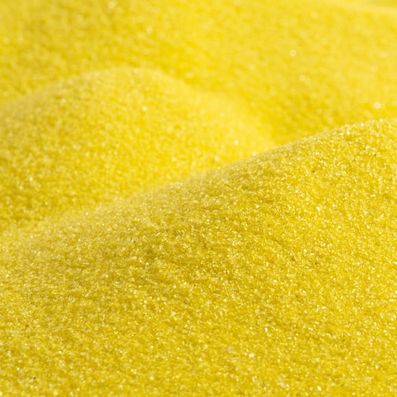 Sandtastik Classic Colored Sand, Yellow, 25 lb