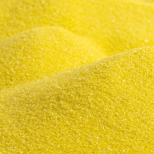 Sandtastik Classic Colored Sand, Yellow, 25 lb