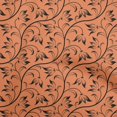 thumbnail image 1 of oneOone Cotton Poplin Orange Fabric Asian Floral Block Sewing Craft Projects Fabric Prints By Yard 56 Inch Wide, 1 of 3