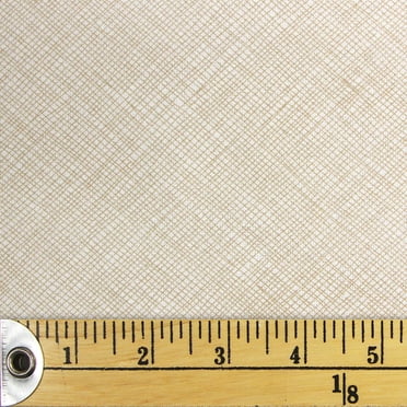 FABRIC CREATIONS tan crayon hachuré coupon fat quarter 45.7 × 53.3 cm (18 × 21 po)