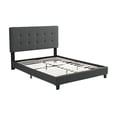 thumbnail image 1 of Dorian King Platform Bed, Dark Grey, 1 of 3