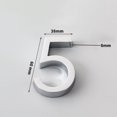 thumbnail image 2 of 60mm Self Adhesive Home Door Number Sign Modern House Hotel Room Numerals, 2 of 8